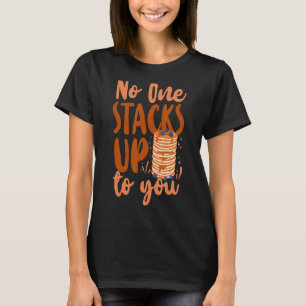 Pancake Kids Valentines day ingen lägger sig upp t Shirt