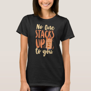 Pancake Kids Valentines day ingen staplar upp till T Shirt