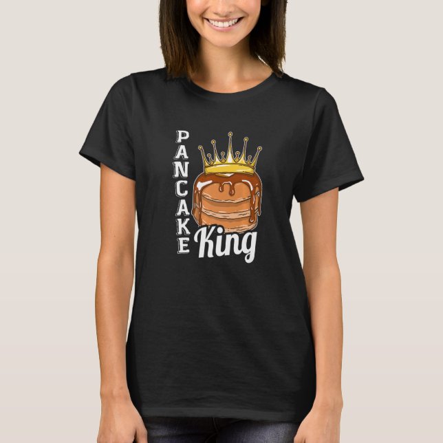 Pancake Kung Pancake Maker T Shirt (Framsida)