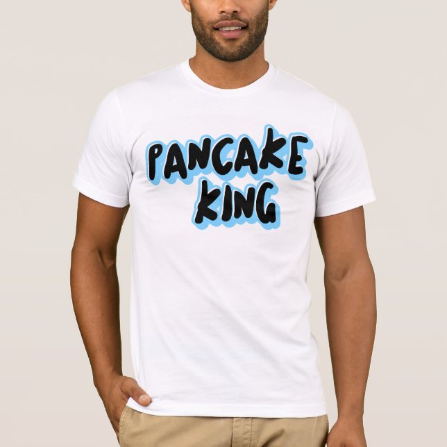 PANCAKE KUNG PAPPA T-SHIRT T-SHIRTS (Framsida)