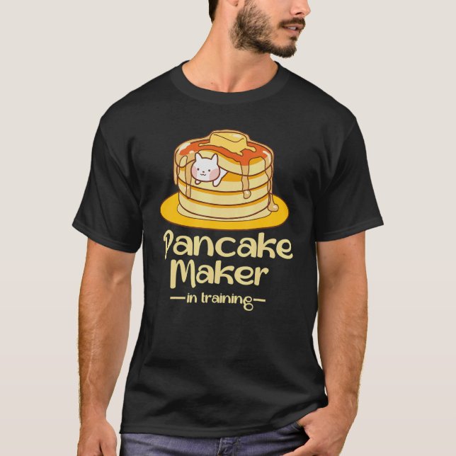 Pancake Maker   Dad Pancake   Flapjack Breakfast T Shirt (Framsida)