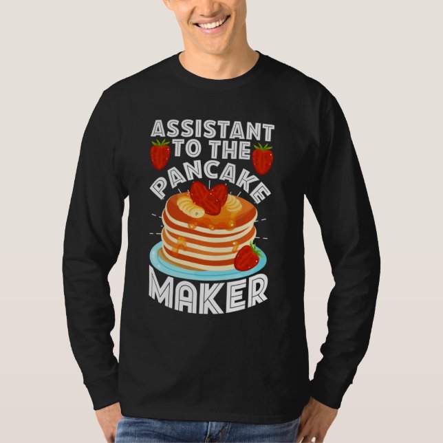 Pancake Maker Pancakes Breakfast Love  1 T Shirt (Framsida)