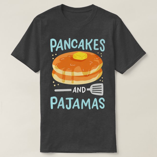Pancake Pajama Party T Shirt (Design framsida)