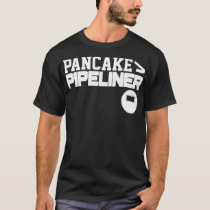 Pancake Pipeliner Welder Welder Welding Pipeline R T Shirt