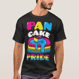 Pancake Pride Panseual Rainbow Flagga Flapjack Hom T Shirt