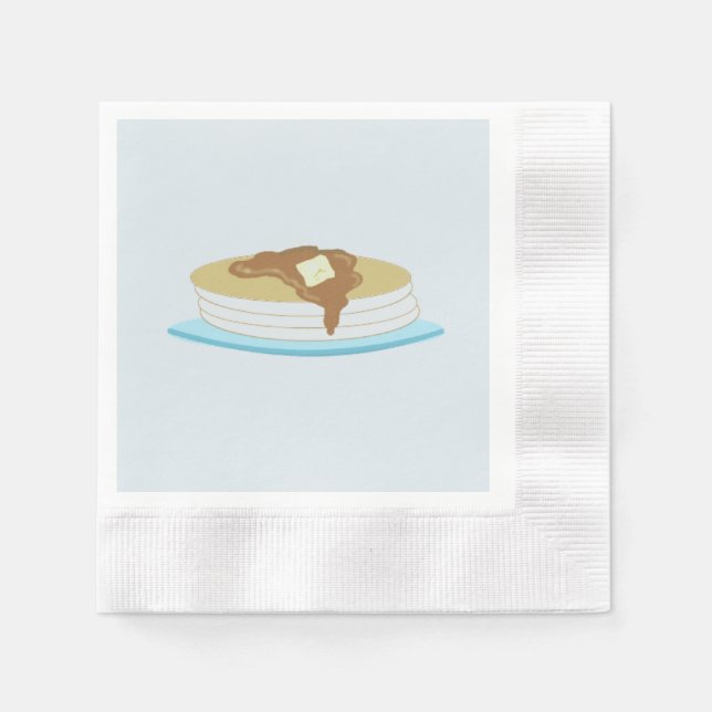 Pancake Stack Pappersservett (Framsidan)