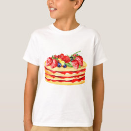 Pancake Strawberry T Shirt