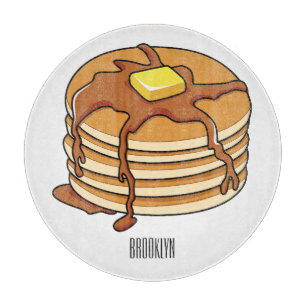 Pancake tecknad illustration