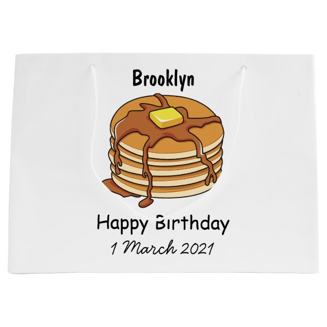 Pancake tecknad illustration (Framsidan)
