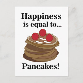 Pancakes Breakfast Food Vykort
