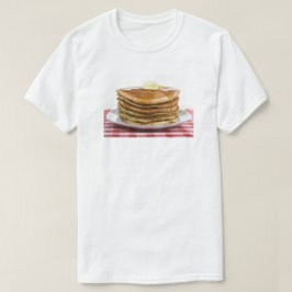 Pancakes Flap-Jackar Maple Syrup Butter Worth Tee