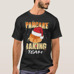 Pancakes gör julpancake Baking Team T Shirt