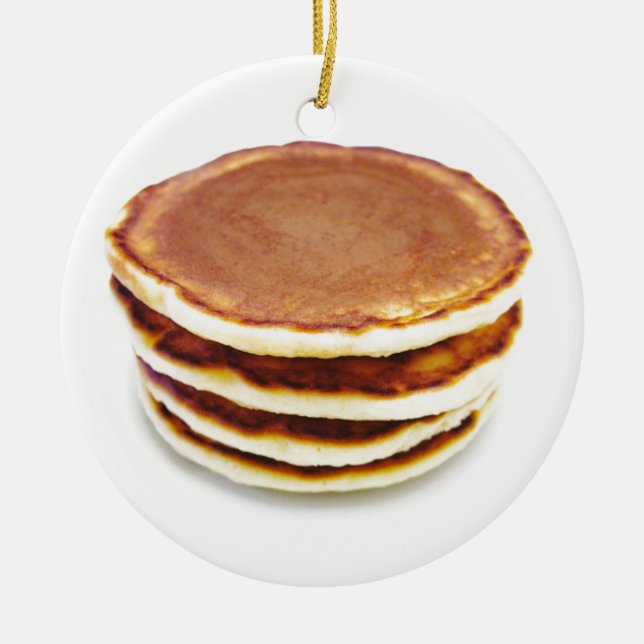 Pancakes Julgransprydnad Keramik (Framsidan)