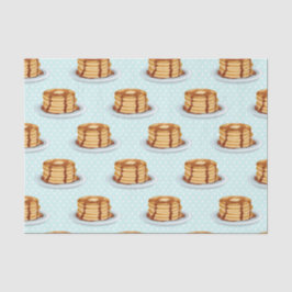 Pancakes med Maple Syrup & Polkadot Mönster