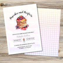 Pancakes och Nappar Brunch Baby Shower