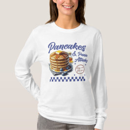 Pancakes och Panic Attacker mot psykisk hälsa i Hu T Shirt
