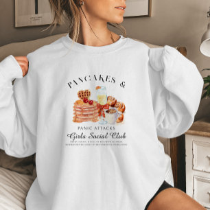 Pancakes & Panic Attacks Social Klubb Sweatshirt T Shirt