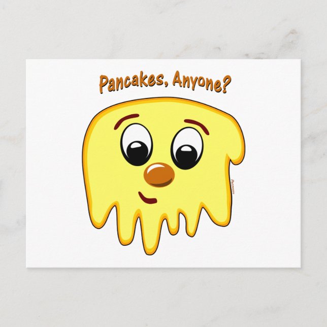 Pancakes Vykort (Framsida)