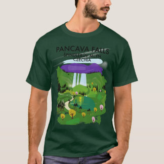 Pancava Falls pindlerv Million Czechia reseaffisch T Shirt