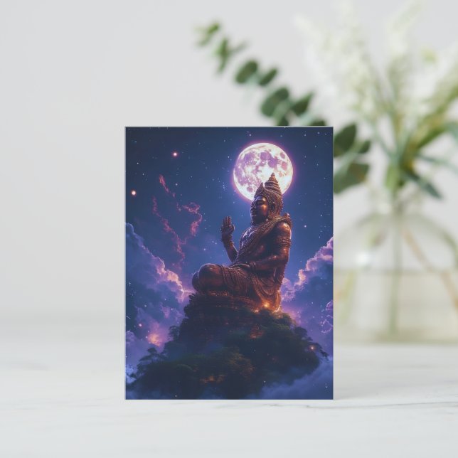 Pancer Jagat (Center of the Universe/World) Vykort (Stående Fram)