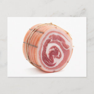 Pancetta piacentina vykort