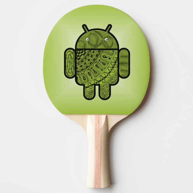 Pancho Doodle för Android™ Pingisracket (Framsidan)