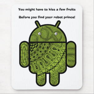 Pancho Doodle-tecken för Android™-roboten Musmatta
