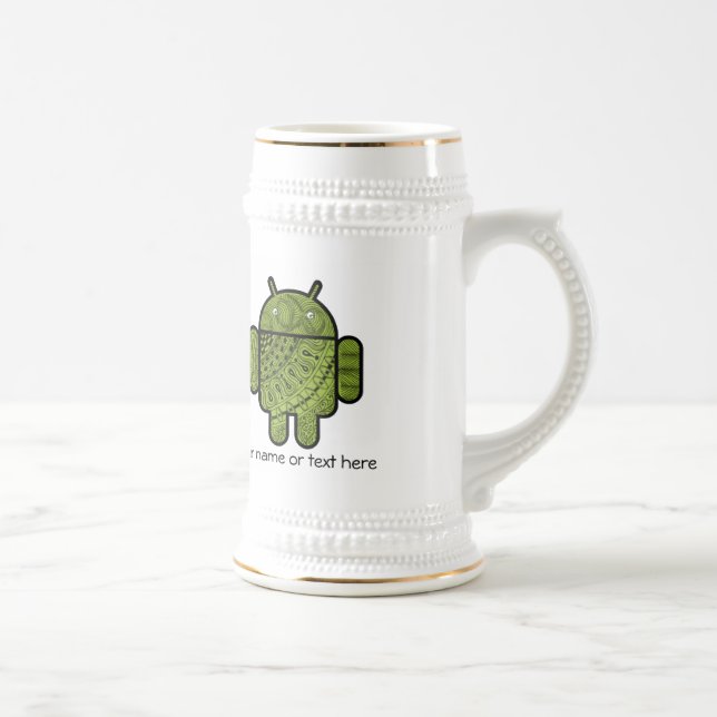 Pancho klottertecken för den Android™ roboten Sejdel (Höger)