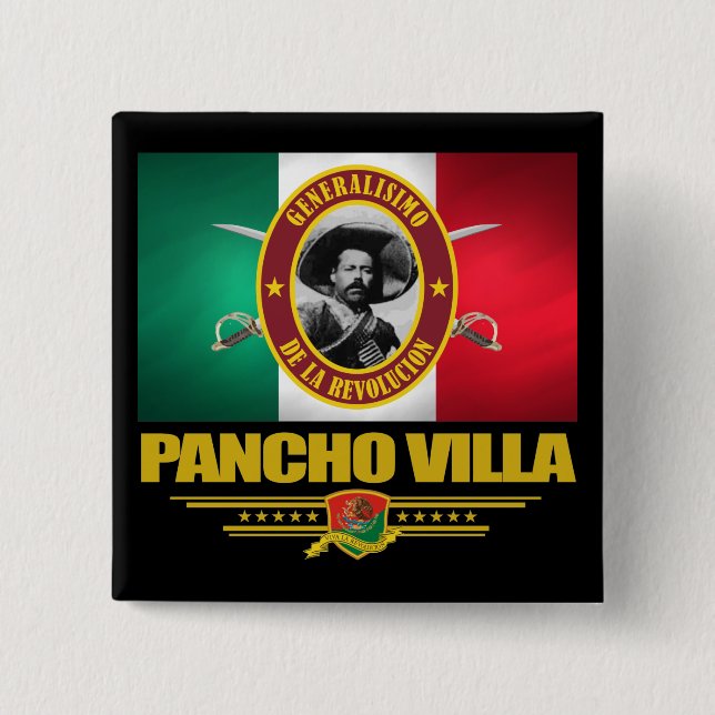 Pancho Villa 1 Knapp (Framsida)