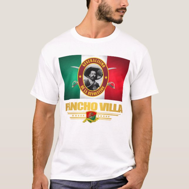 Pancho Villa 1 T Shirt (Framsida)