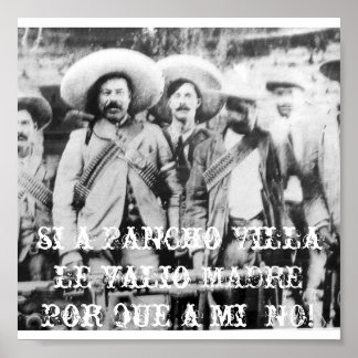 pancho_villa, är en Pancho Villa le valio MADRE .. Poster