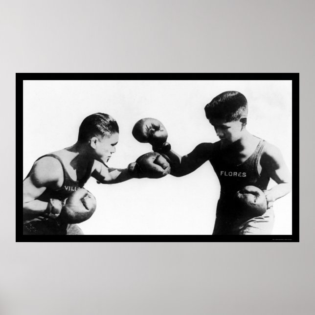 Pancho Villa Boxing Champ 1922 Poster (Framsidan)