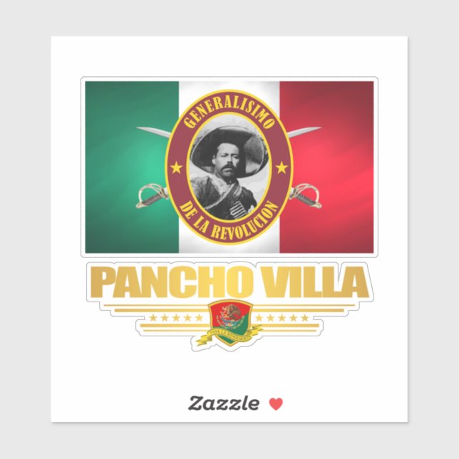 Pancho Villa Klistermärken (Ark)