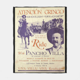 Pancho Villa 🔥 Mexican Hero General Fleecefilt