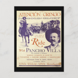 Pancho Villa 🔥 Mexican Hero General Vykort