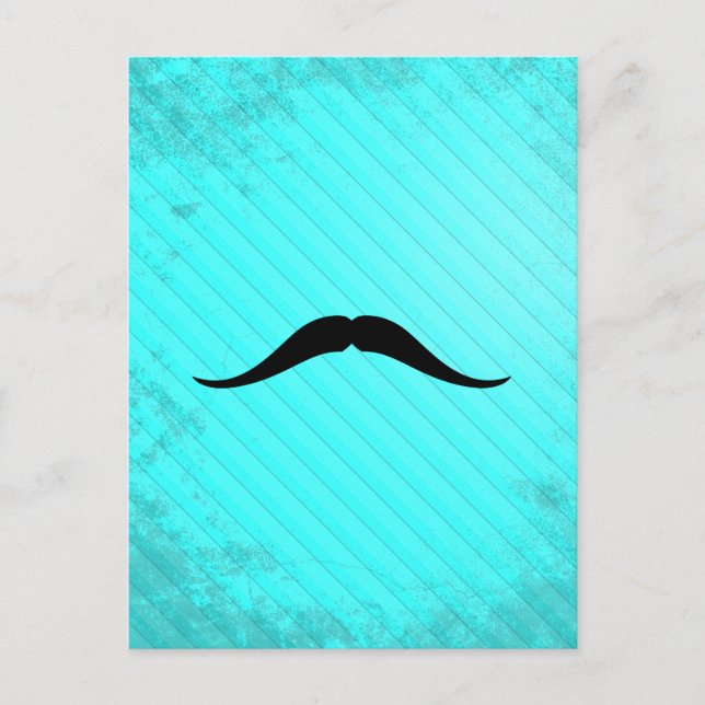 Pancho Villa Mustache Vykort (Framsida)