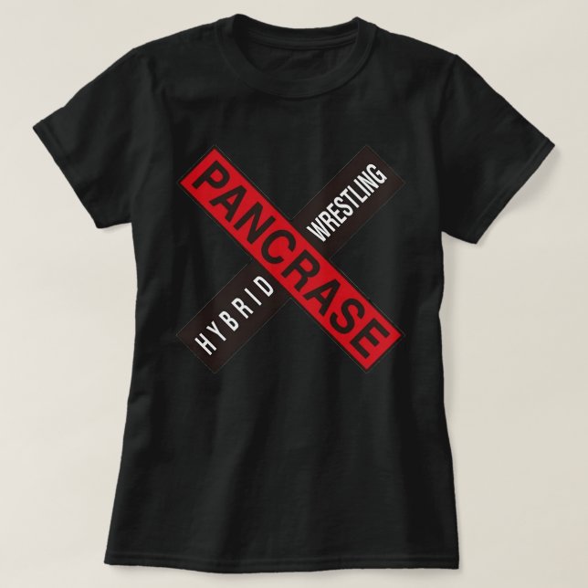 Pancrase Hybrid Wrestling Essential T Shirt (Design framsida)