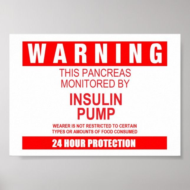 Pancreas Warning Poster (Framsidan)