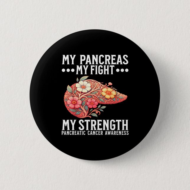 Pancreatic Cancer Awareness Pancreatic Cancer  Knapp (Framsida)