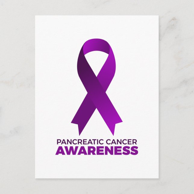 Pancreatic Cancer Awareness Vykort (Framsida)
