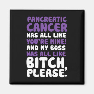Pancreatic Cancer min supportoffert för Chef Magnet