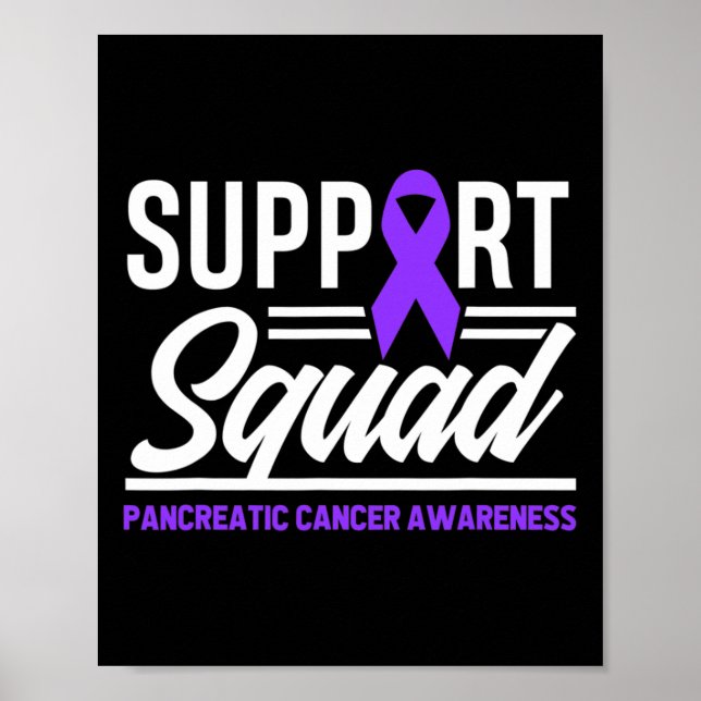 Pancreatic Cancer Support Squad Pancreatic Cancer Poster (Framsidan)