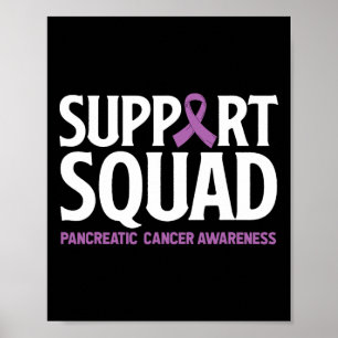 Pancreatic Cancer Support Squad Pancreatic Cancer Poster