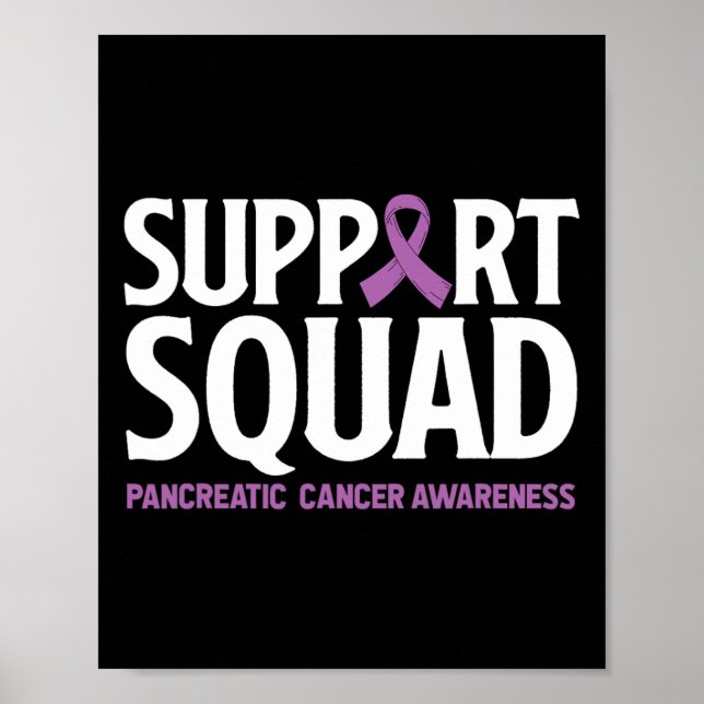 Pancreatic Cancer Support Squad Pancreatic Cancer Poster (Framsidan)
