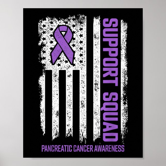Pancreatic Cancer Support Squad Pancreatic Cancer Poster (Framsidan)