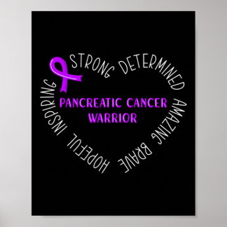 Pancreatic Cancer Warrior Poster