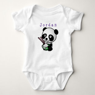Panda 02. Bysdräkt i baby T Shirt