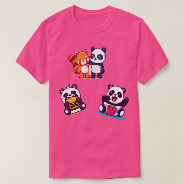 panda 12 t shirt (Design framsida)