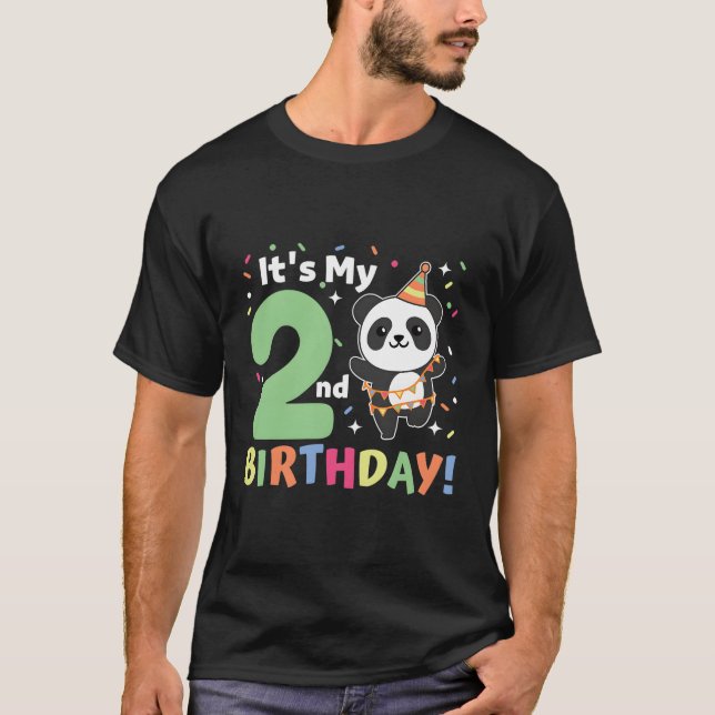 Panda 2 och två panda t shirt (Framsida)