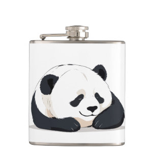 Panda Adsible Cute Animal Sleeping Relaxing Lugn Fickplunta